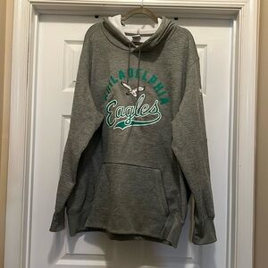 Grey Nike Eagles Hoodie